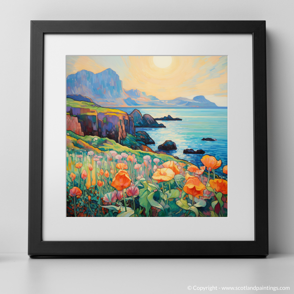 Framed version of Isle of Canna