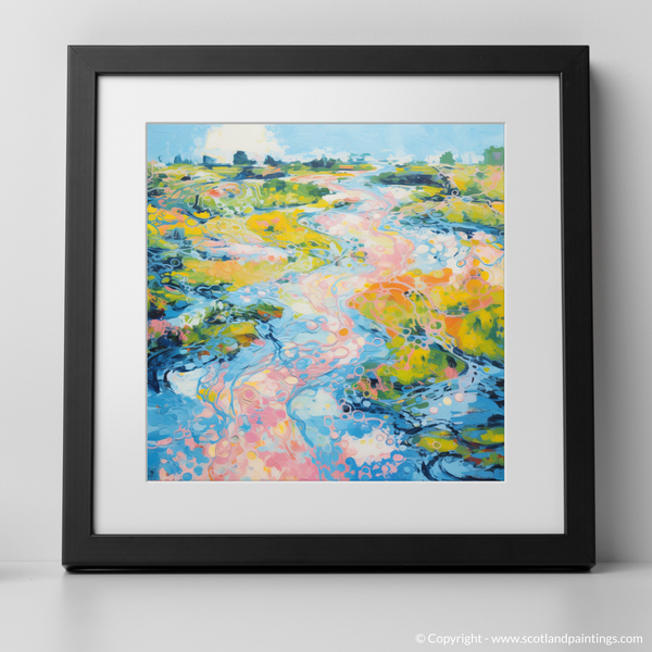 Framed version of River Dee