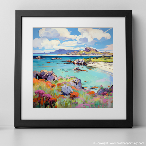 Framed version of Isle of Iona