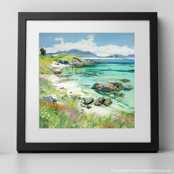 Framed version of Isle of Iona