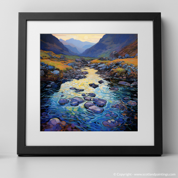 Framed version of Isle of Skye