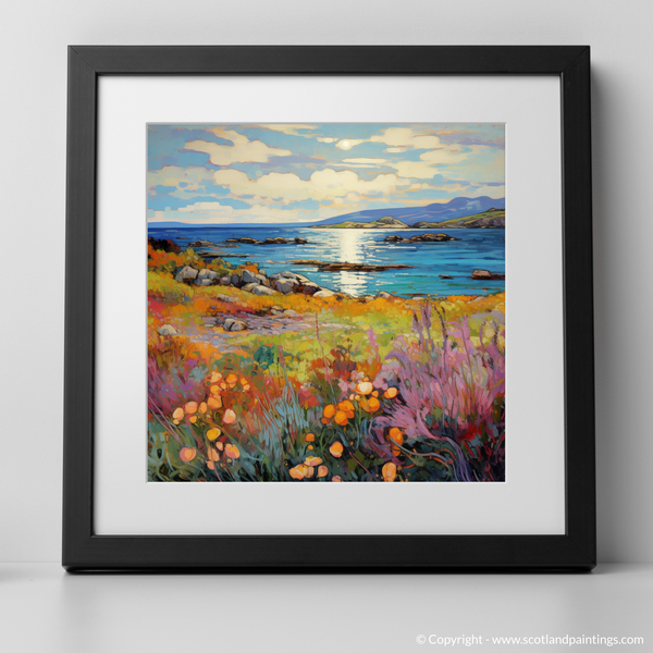 Framed version of Isle of Gigha