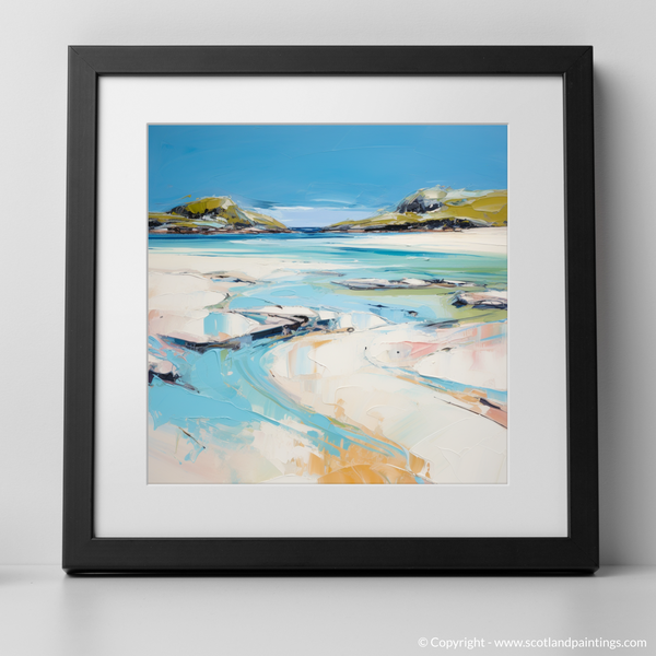 Framed version of Silver Sands of Morar