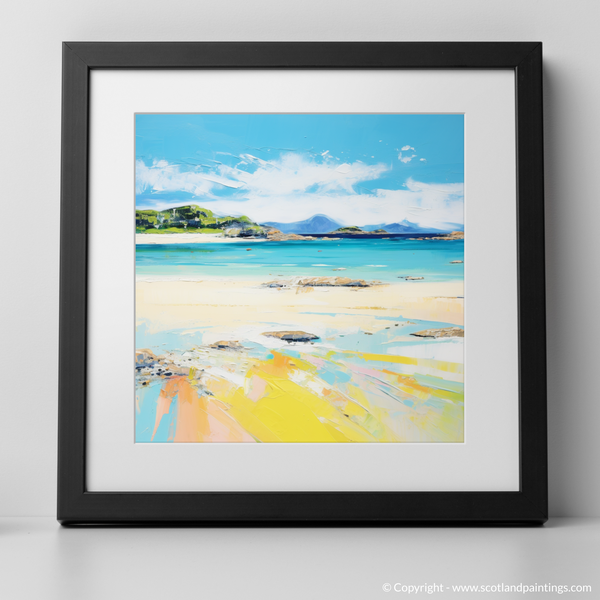 Framed version of Silver Sands of Morar