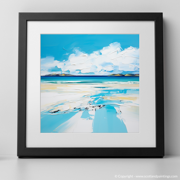 Framed version of Silver Sands of Morar