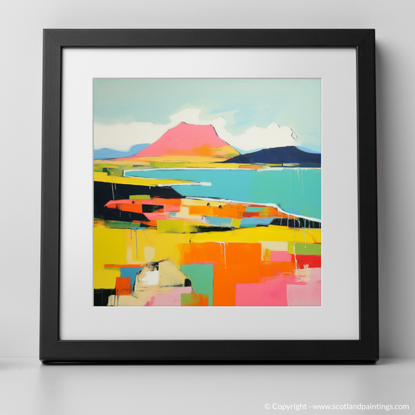 Framed version of Isle of Arran