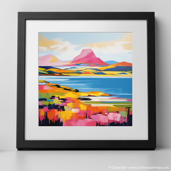 Framed version of Isle of Arran