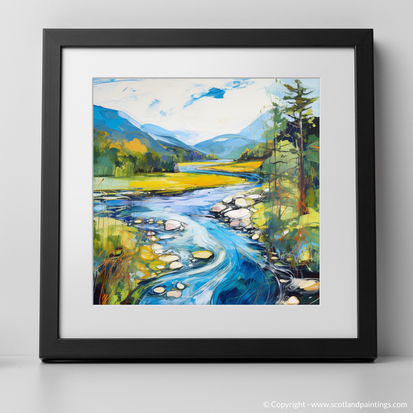 Framed version of River Orchy