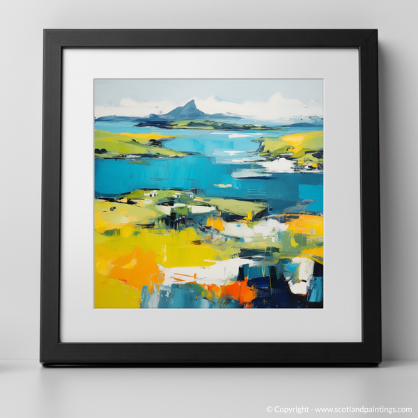 Framed version of Isle of Ulva