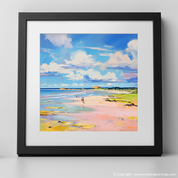 Framed version of Longniddry Beach