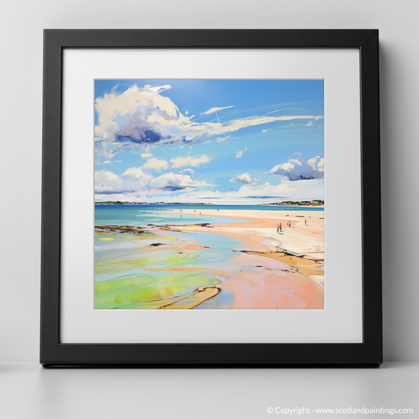 Framed version of Longniddry Beach