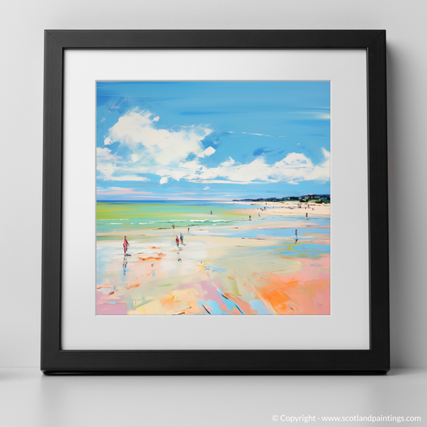 Framed version of Longniddry Beach