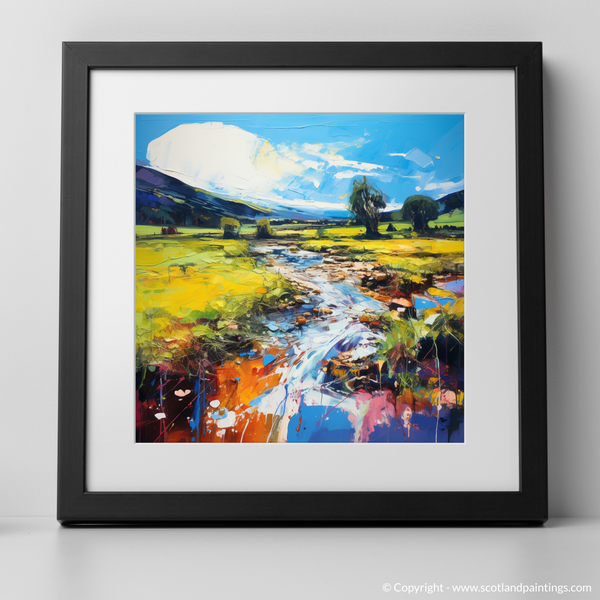 Framed version of Glen Esk