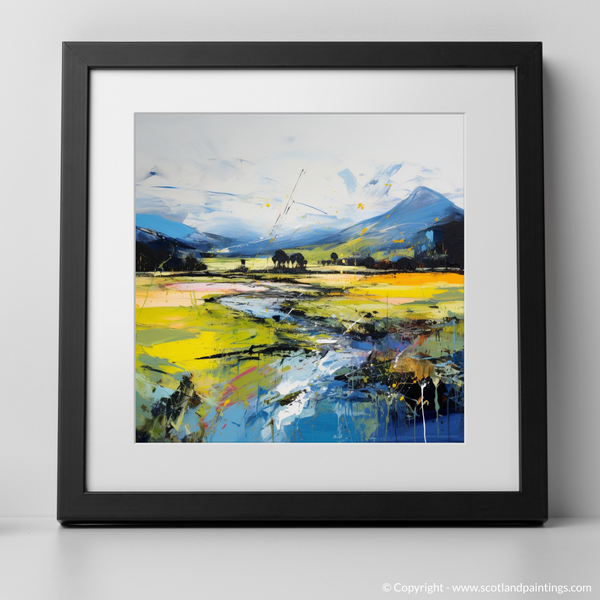 Framed version of Glen Esk