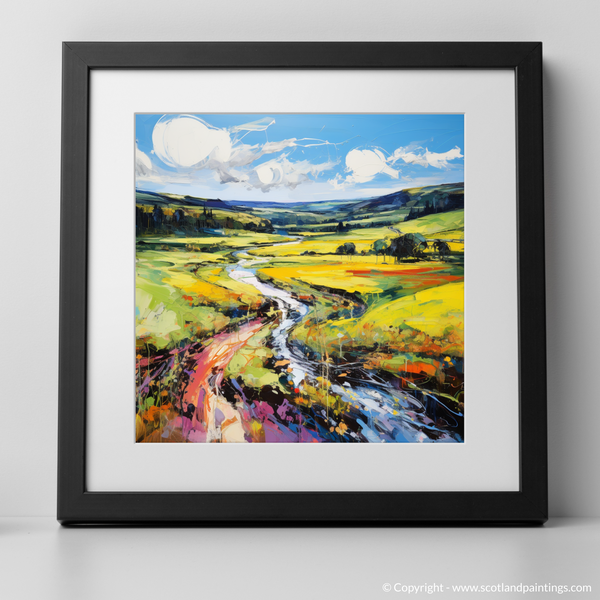 Framed version of Glen Esk