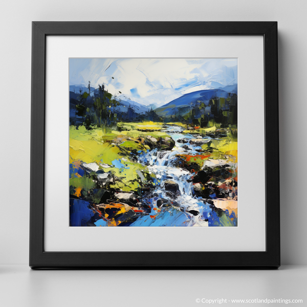 Framed version of Glen Esk