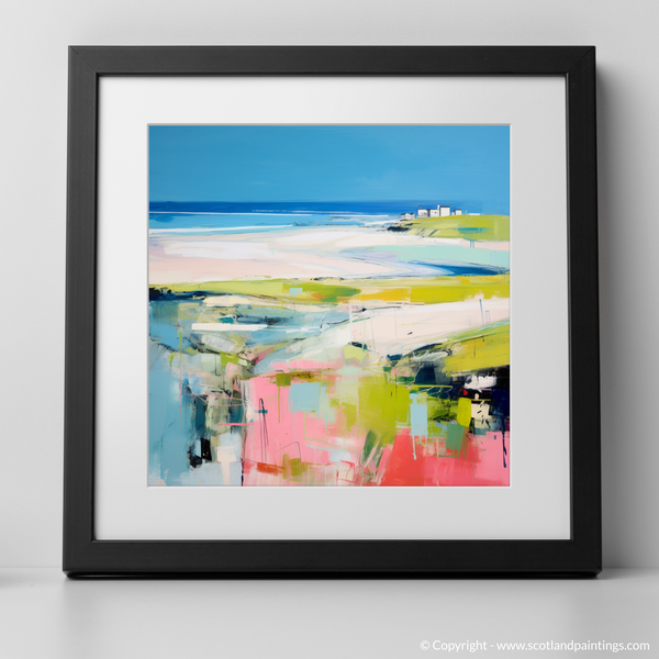 Framed version of St Cyrus Beach