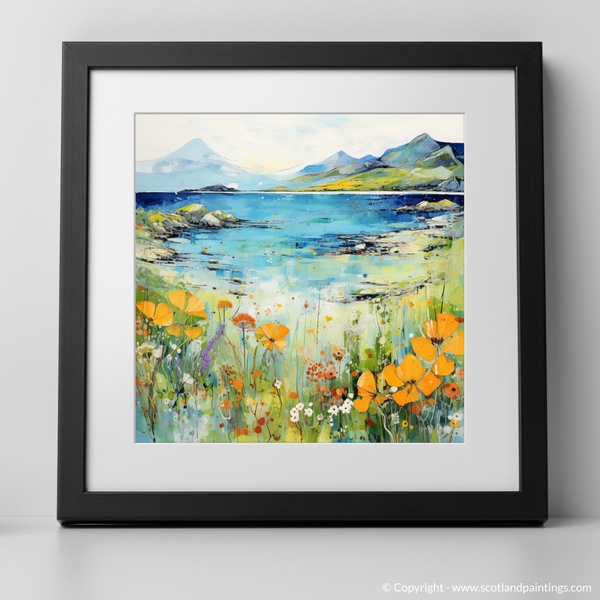 Framed version of Isle of Raasay