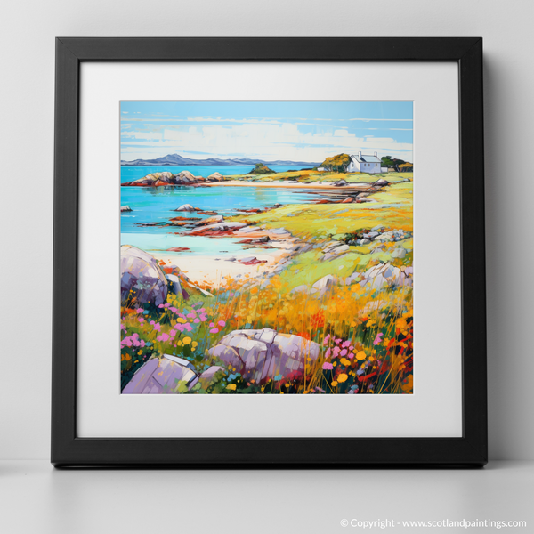 Framed version of Isle of Iona