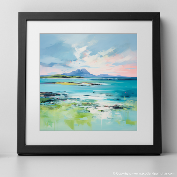 Framed version of Isle of Jura