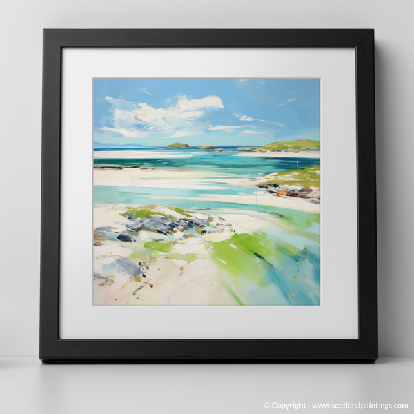 Framed version of Isle of Barra