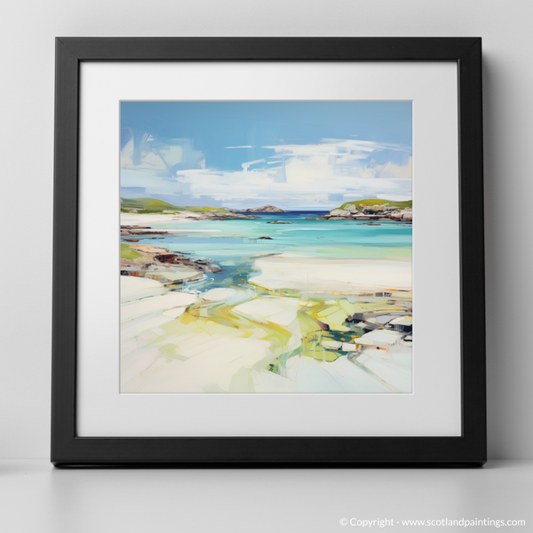 Framed version of Isle of Barra