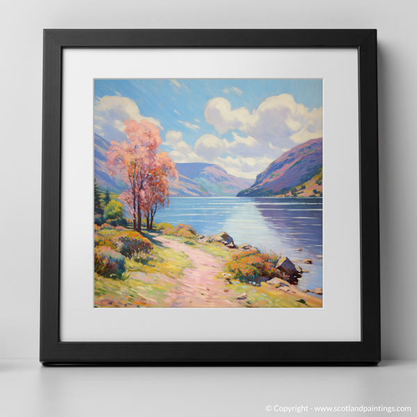 Framed version of Loch Earn