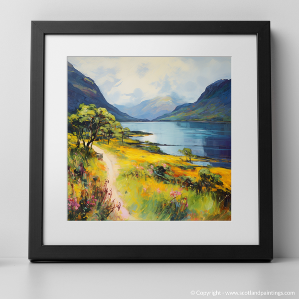 Framed version of Loch Maree