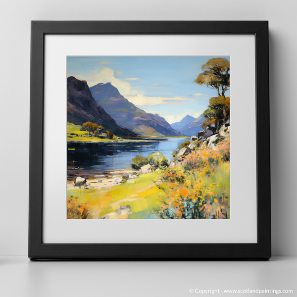 Framed version of Loch Maree