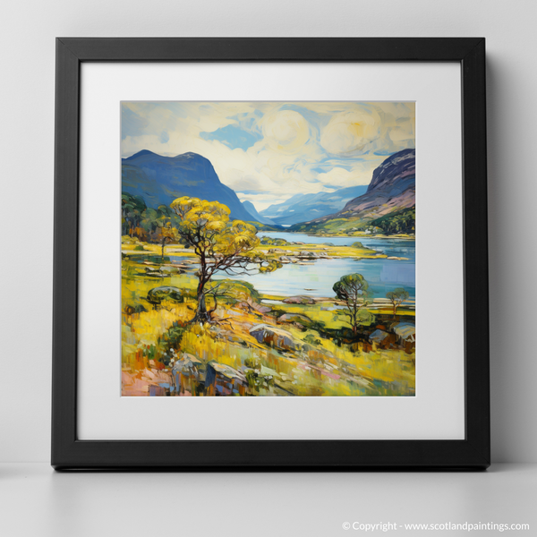 Framed version of Loch Maree