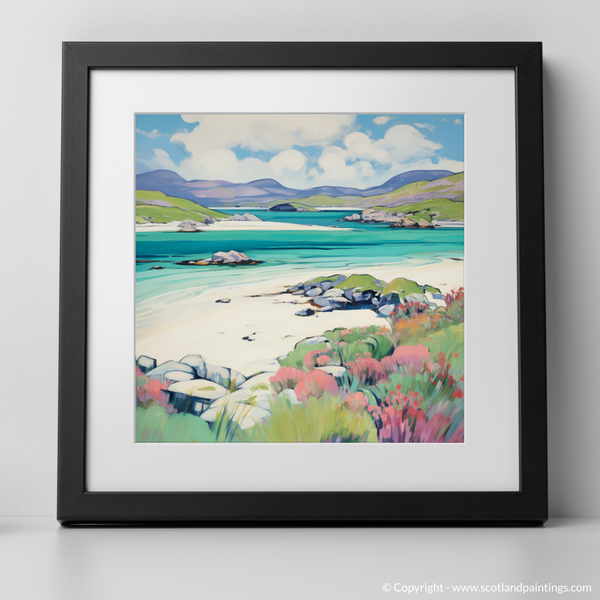 Framed version of Isle of Harris