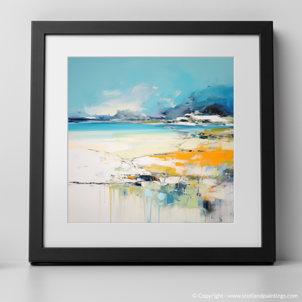 Framed version of Silver Sands of Morar