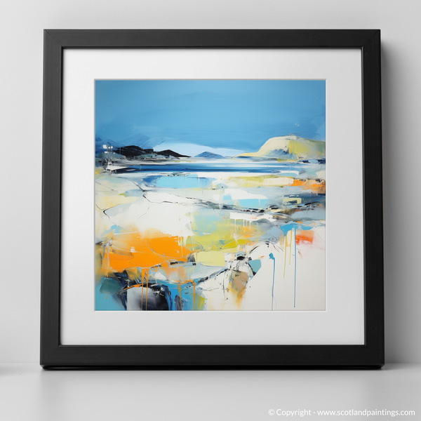 Framed version of Silver Sands of Morar