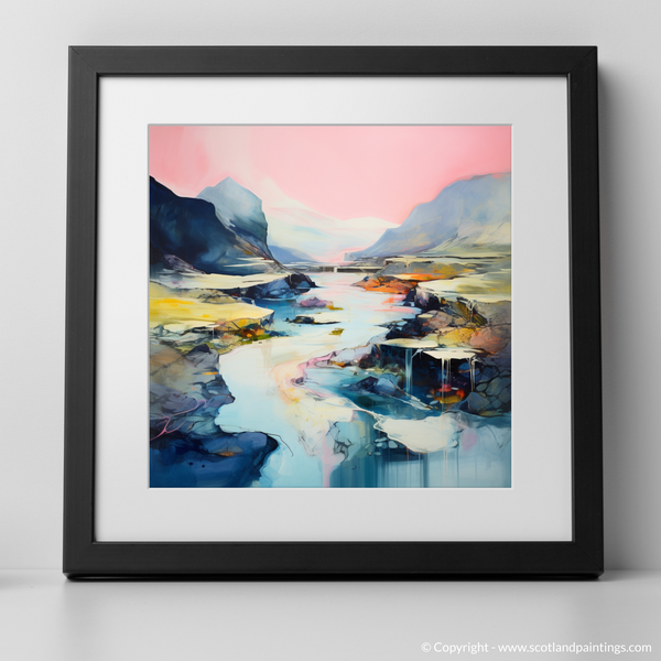 Framed version of Isle of Skye