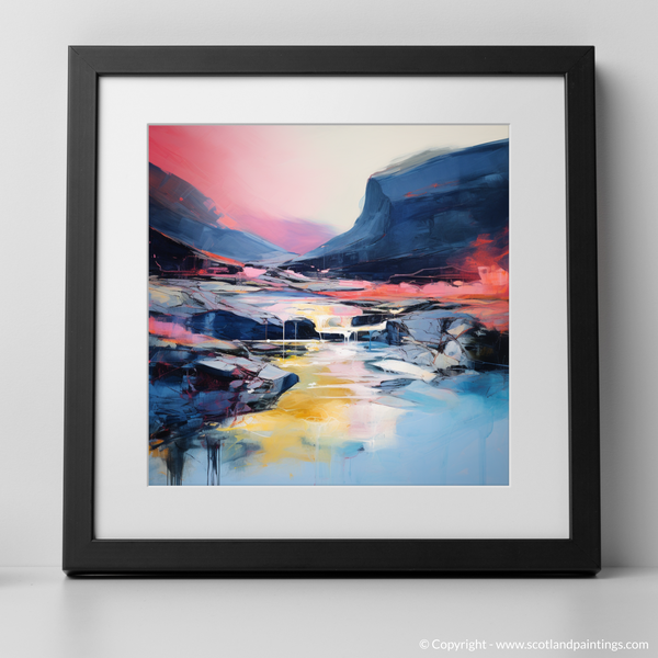 Framed version of Isle of Skye