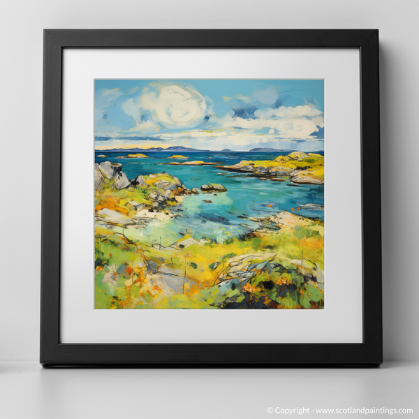 Framed version of Isle of Skye