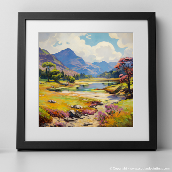 Framed version of Glen Affric