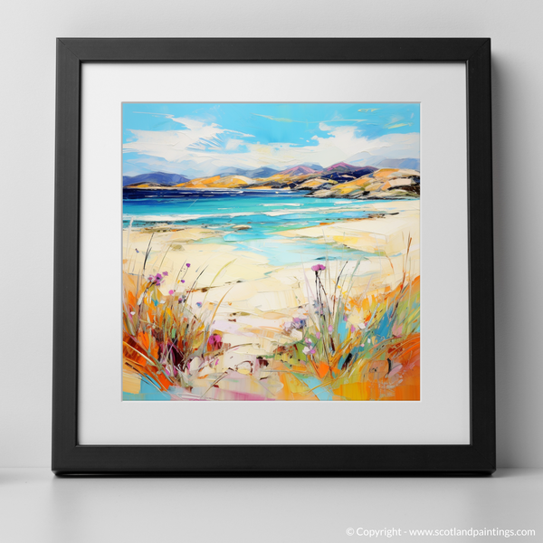 Framed version of Seilebost Beach