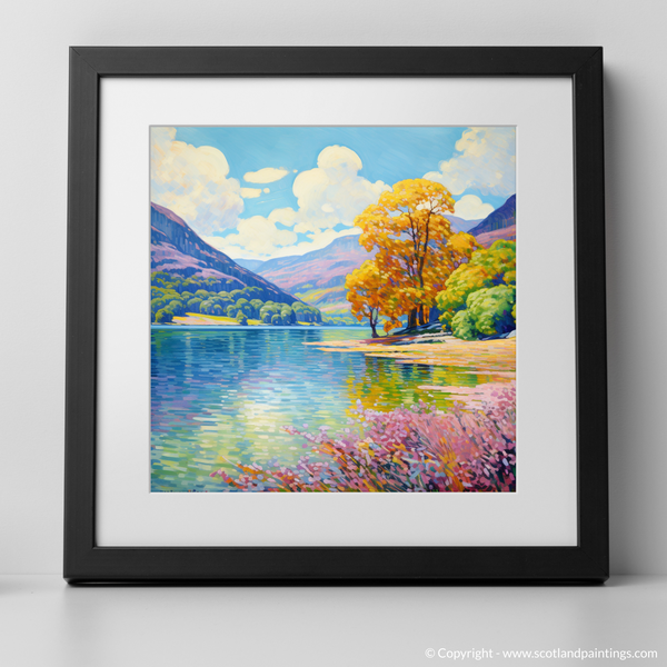 Framed version of Loch Earn