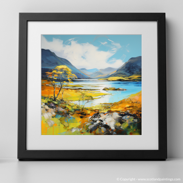 Framed version of Loch Maree