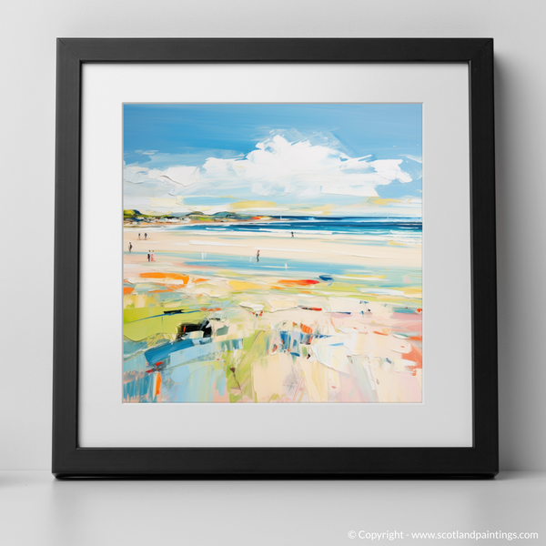 Framed version of St Cyrus Beach