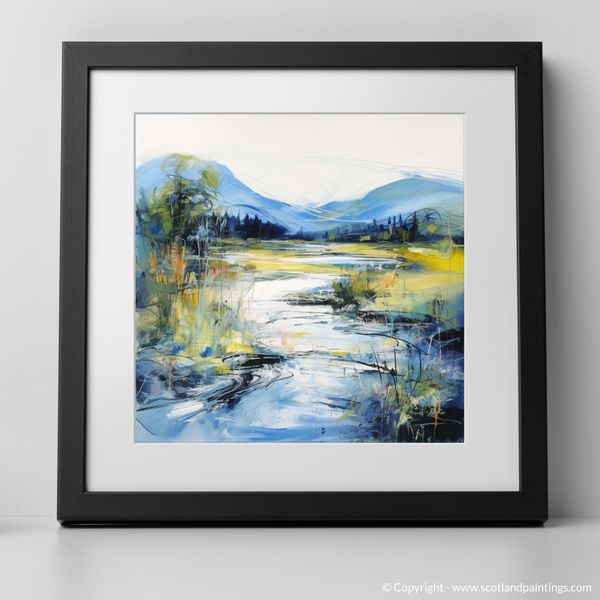 Framed version of River Orchy