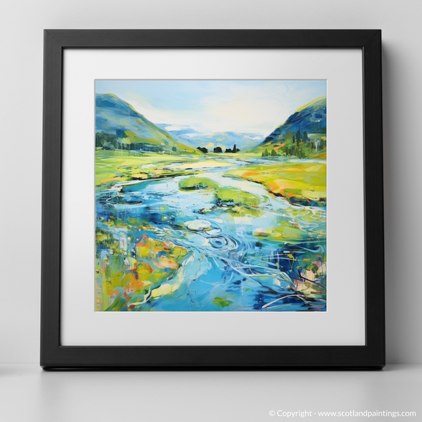 Framed version of River Orchy