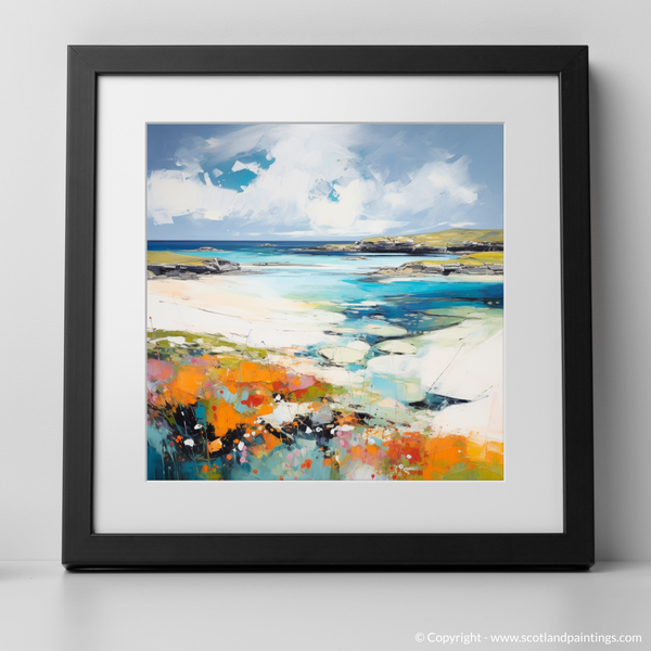 Framed version of Isle of Barra