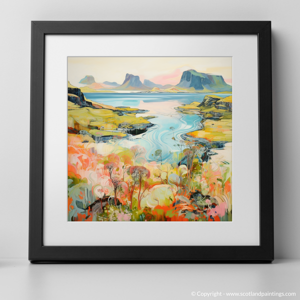 Framed version of Isle of Skye