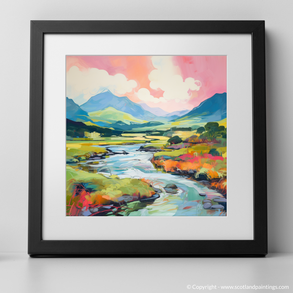 Framed version of Glen Sannox