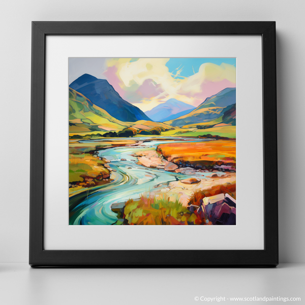 Framed version of Glen Sannox