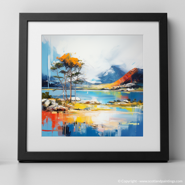 Framed version of Loch Maree