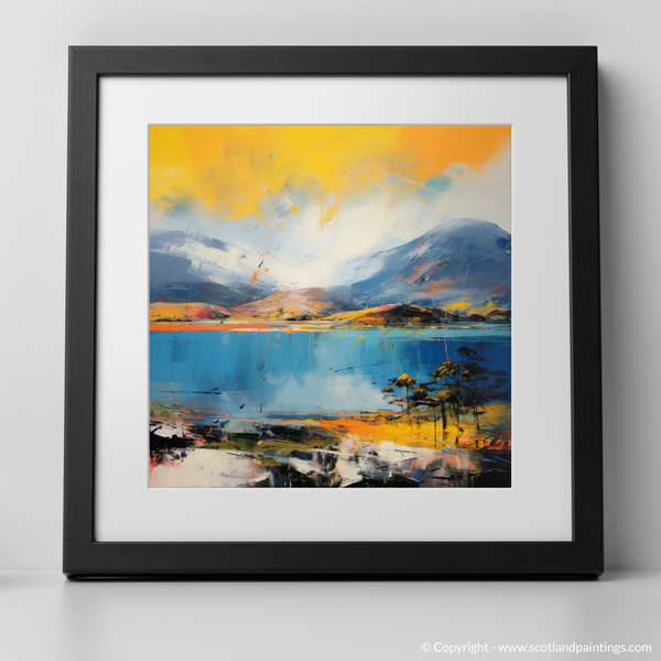 Framed version of Loch Maree