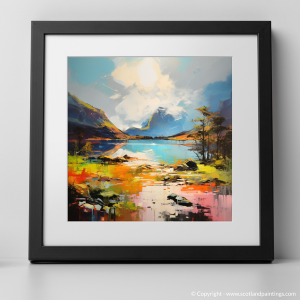 Framed version of Loch Maree